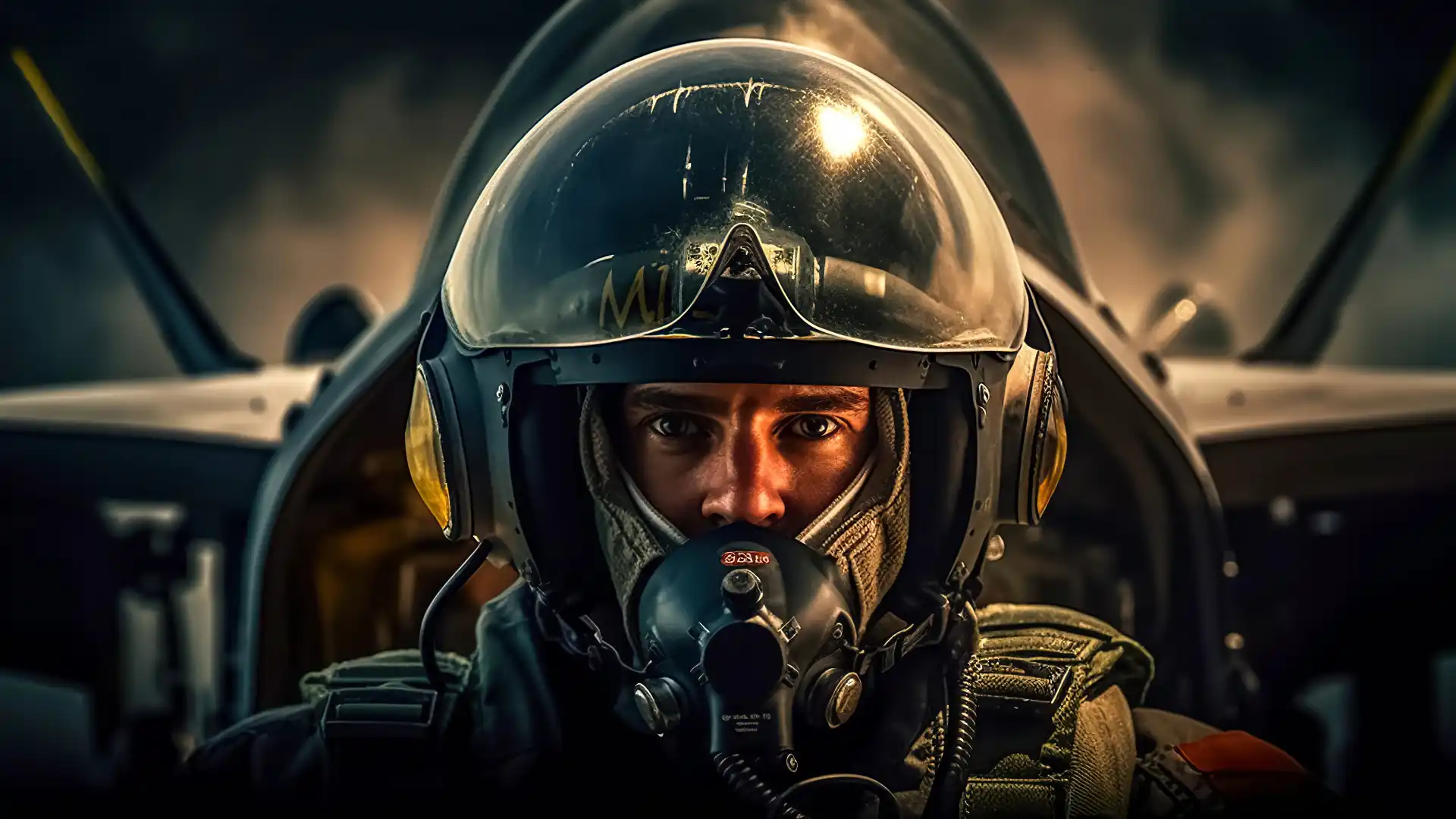 戦闘機のパイロット